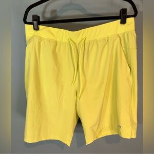 Russell Dri-power 360 Athletic Shorts in Lime Green